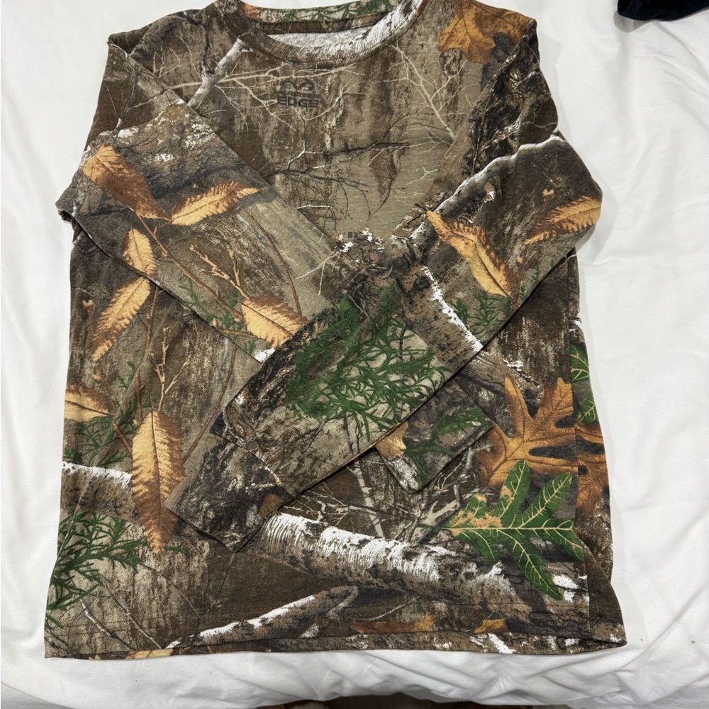 Camouflage Long Sleeve Shirt